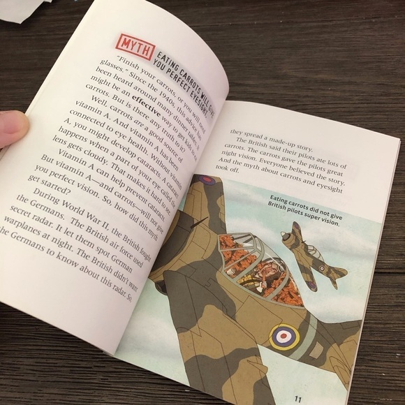 False! Popular Myths Debunked  paperback book Read180 stage B - Picture 2 of 3